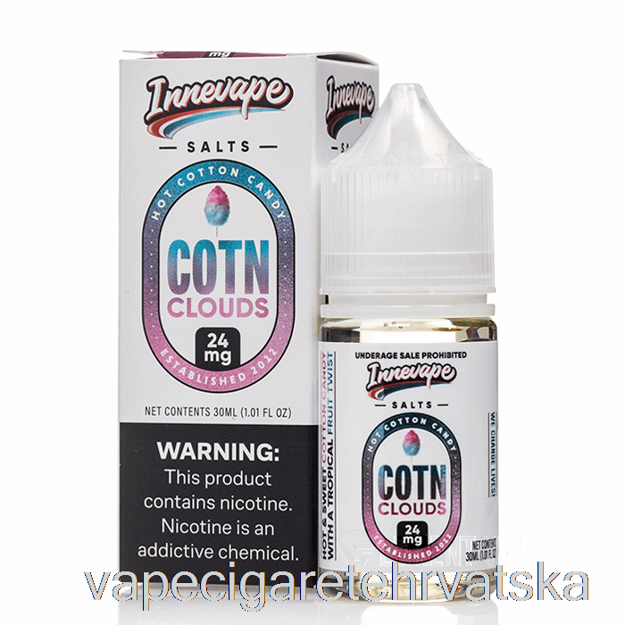 Vape Cigarete Cotn Clouds Soli - Innevape E-tekućine - 30ml 50mg